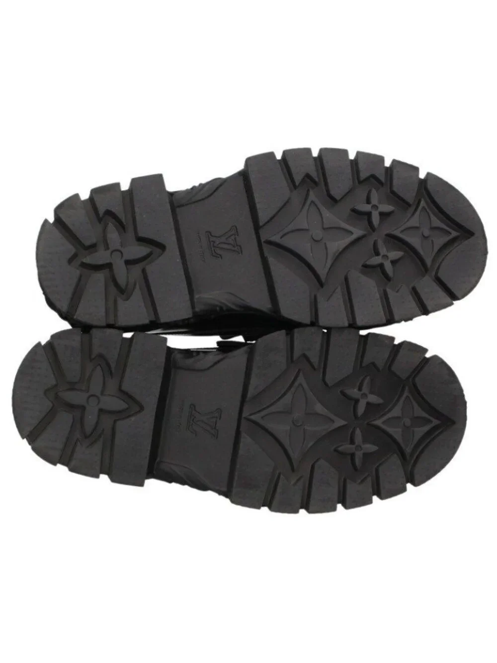 Louis Vuitton Baroque Line LV Logo Buckle Leather Davi Shoes Loafers - Picture 3 of 5